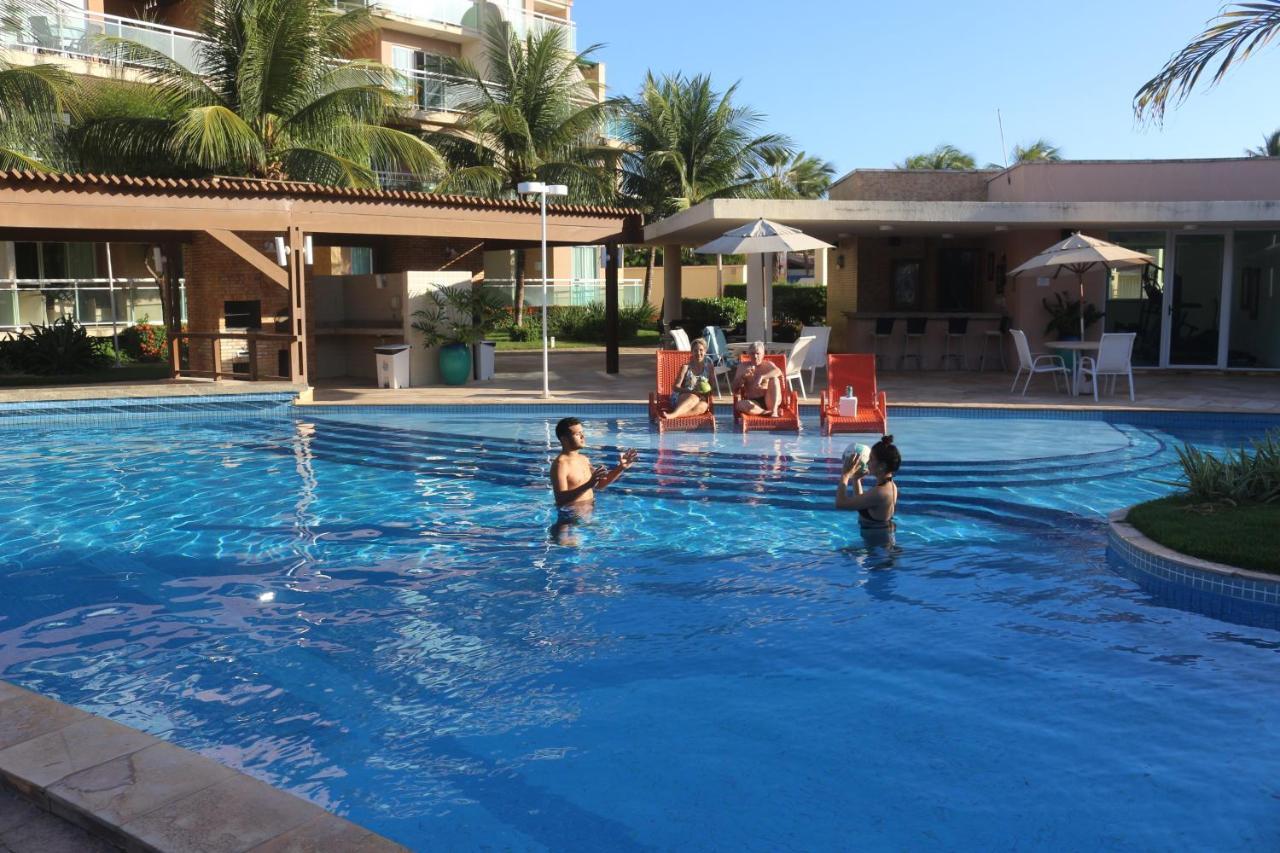 Palm Beach Porto Das Dunas, Apartamento Todo Climatizado Terreo A 350 Metros Beach Park Aquiraz Extérieur photo