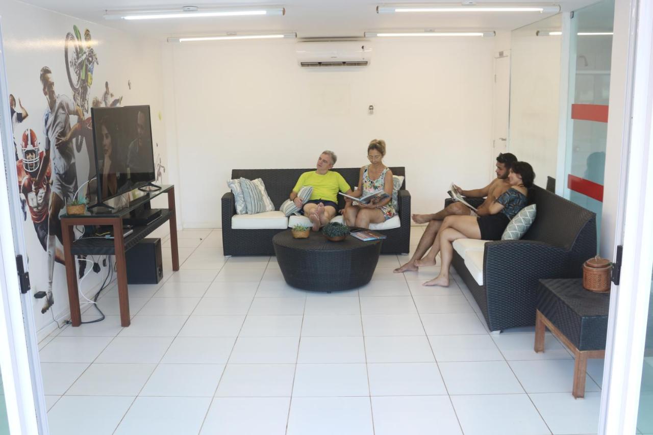 Palm Beach Porto Das Dunas, Apartamento Todo Climatizado Terreo A 350 Metros Beach Park Aquiraz Extérieur photo