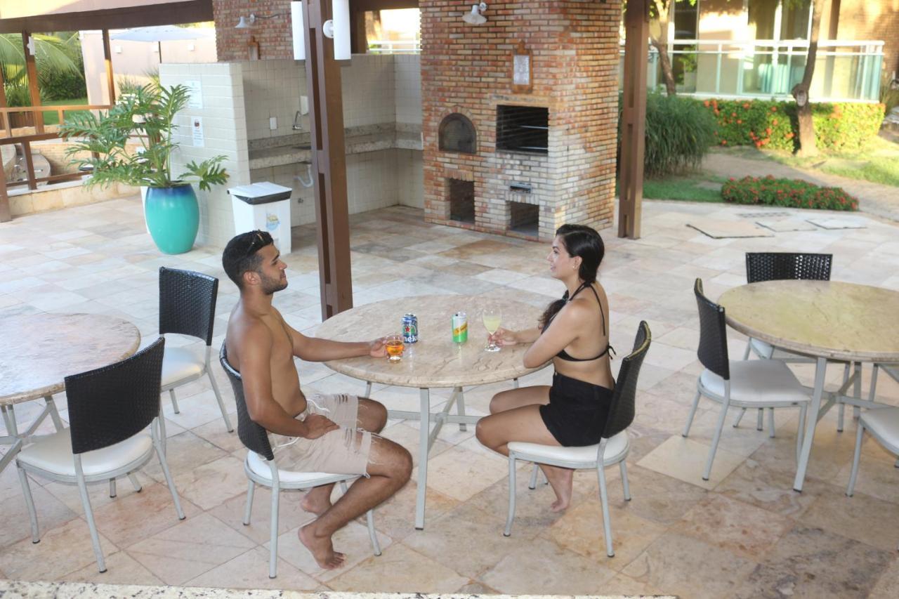 Palm Beach Porto Das Dunas, Apartamento Todo Climatizado Terreo A 350 Metros Beach Park Aquiraz Extérieur photo